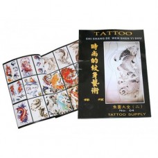 04. Tattoo Flash Book (Book 4: Koi + Sealife)